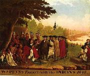 Edward Hicks Penn Treaty oil on canvas